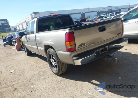2001 GMC Sierra 1500 Sle from USA, damaged, VIN 2GTEC19T811312749